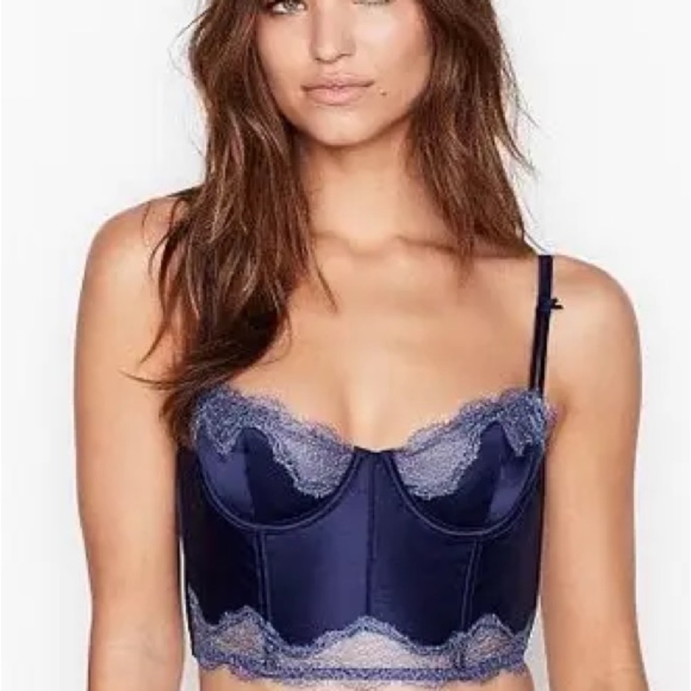 Victoria’s Secret Dream Angels Unlined Balconette Corset Top 34C